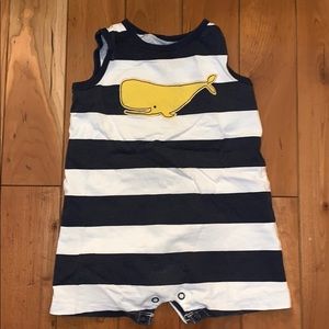 Carter's One Pieces - EUC Carter’s Striped Whale Onesie Carter's One Pieces - EUC Carter’s Striped Whale Onesie